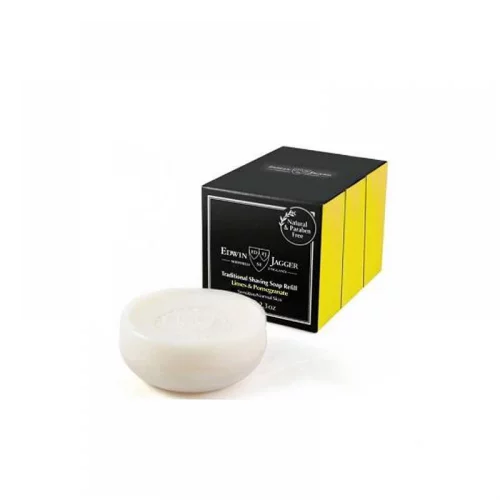 Edwin Jagger – Set de 3 Jabones de Afeitar Lima y Granada 65 g