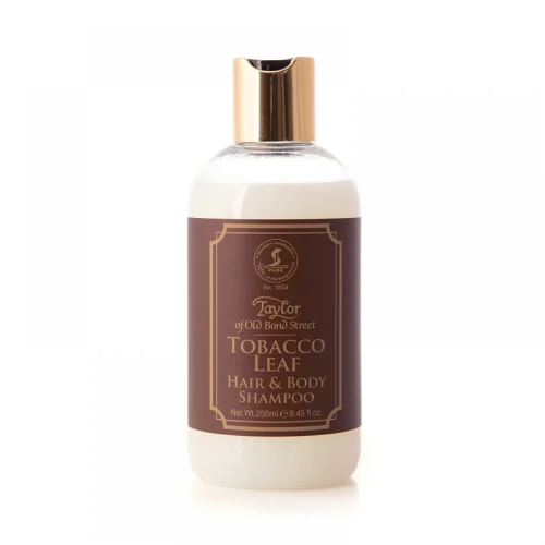 Taylor of Old Bond Street – Tobacco Leaf Hair & Body Shampoo 2 en 1, 250 ml